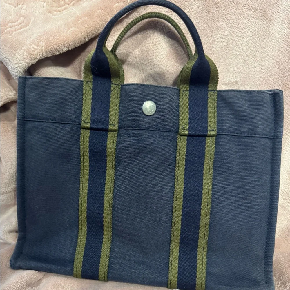 Hermes Fourre-Tout Tote Bag EUC